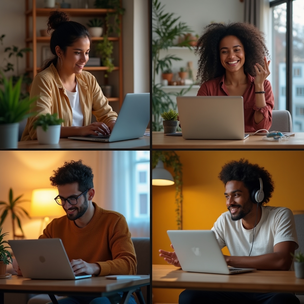 Účastníci série webinářů o psychologii rozhodování